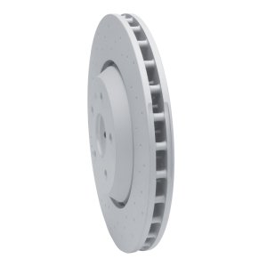 Saab 9-5 Brake Rotor (1) - Front - R1 Concepts - Drilled Carbon Alloy GeoMET - 2011